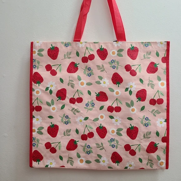 Bags Marshalls Strawberry Print Large Reusable